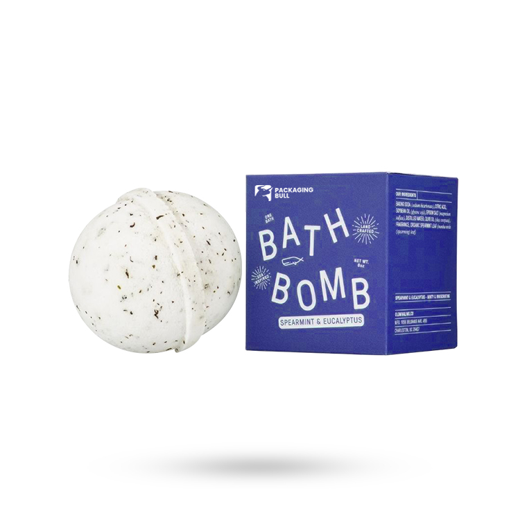 custom bath bomb packaging