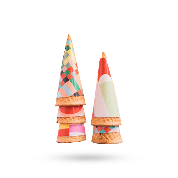 custom printed cone sleeve in uk