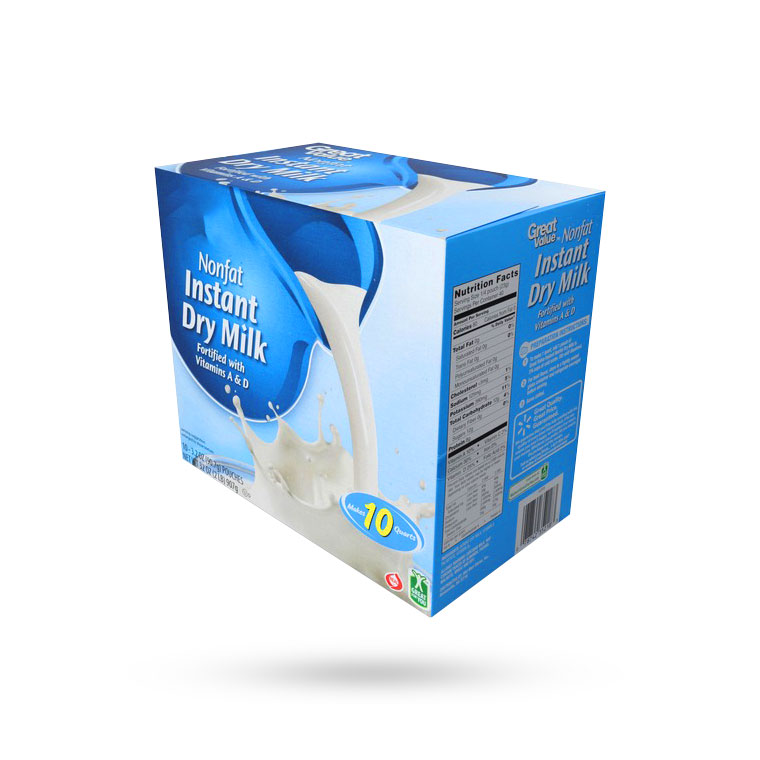 custom printed milk box in uk