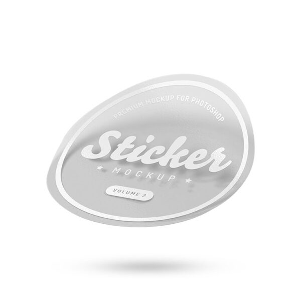 custom transparent sticker