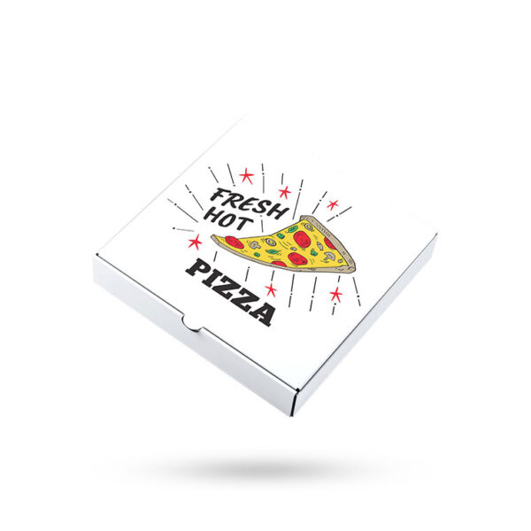 custom white pizza boxes in UK