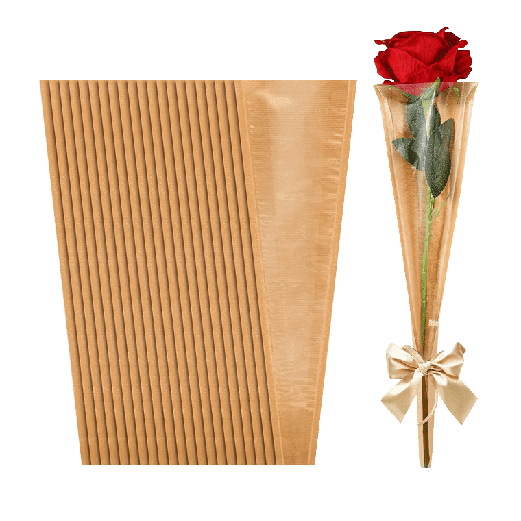 Kraft Flower Sleeves