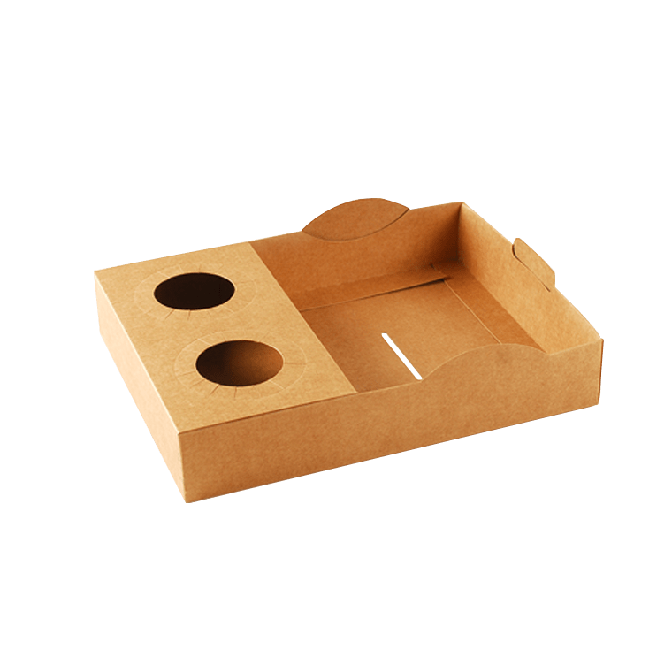 Kraft Food Trays-Wholesales Kraft Paper Food Trays UK - Packaging Bull UK