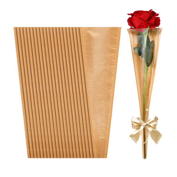 Kraft Flower Sleeves