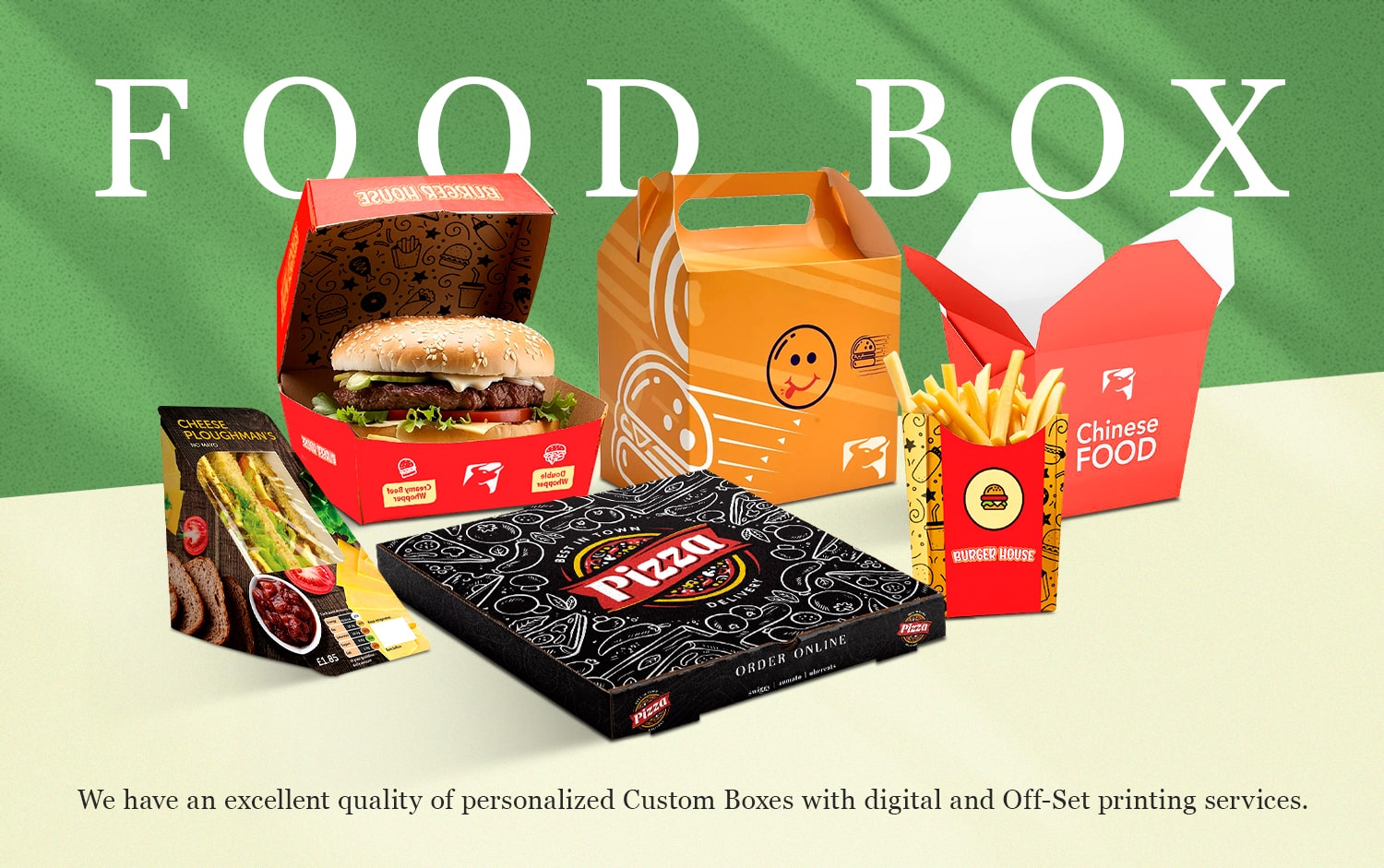 Custom Food and Beverage Boxes