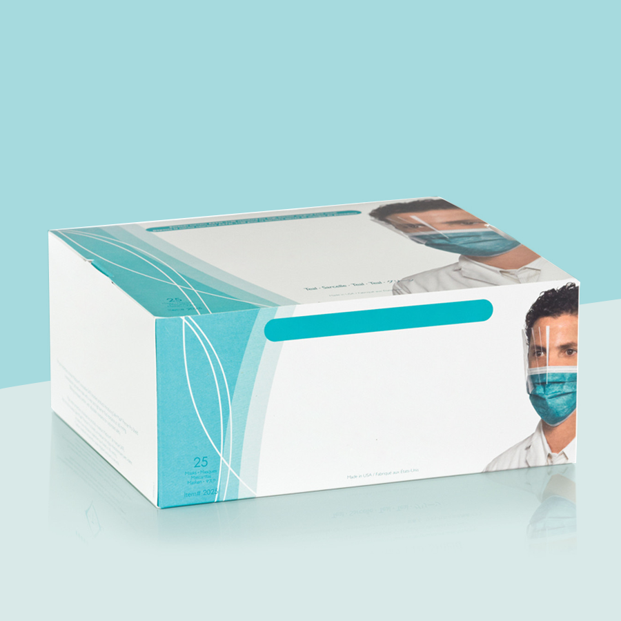 Face Mask Box Packaging -Custom Mask Box Packaging - Packaging Bull UK