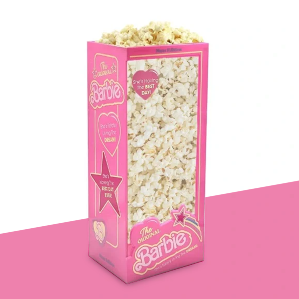 barbie popcorn boxes