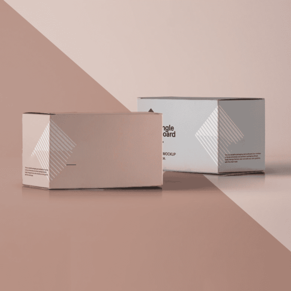 cream packaging boxes-