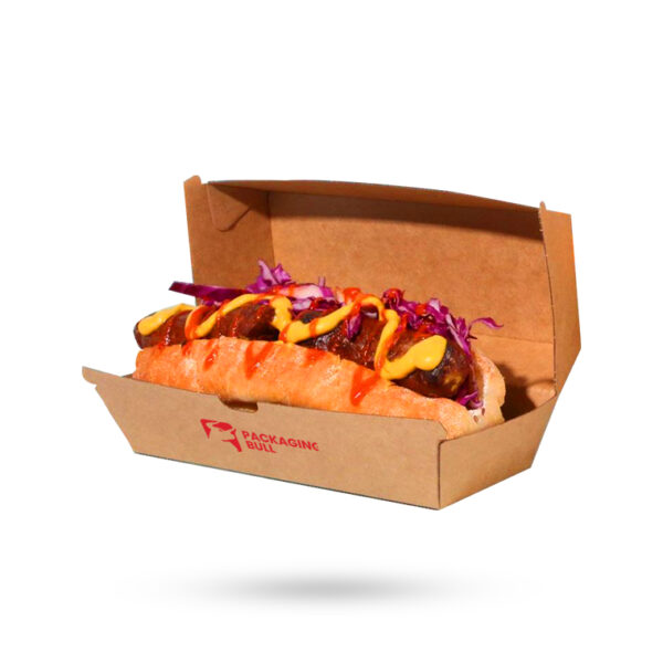 hot dog food boxes