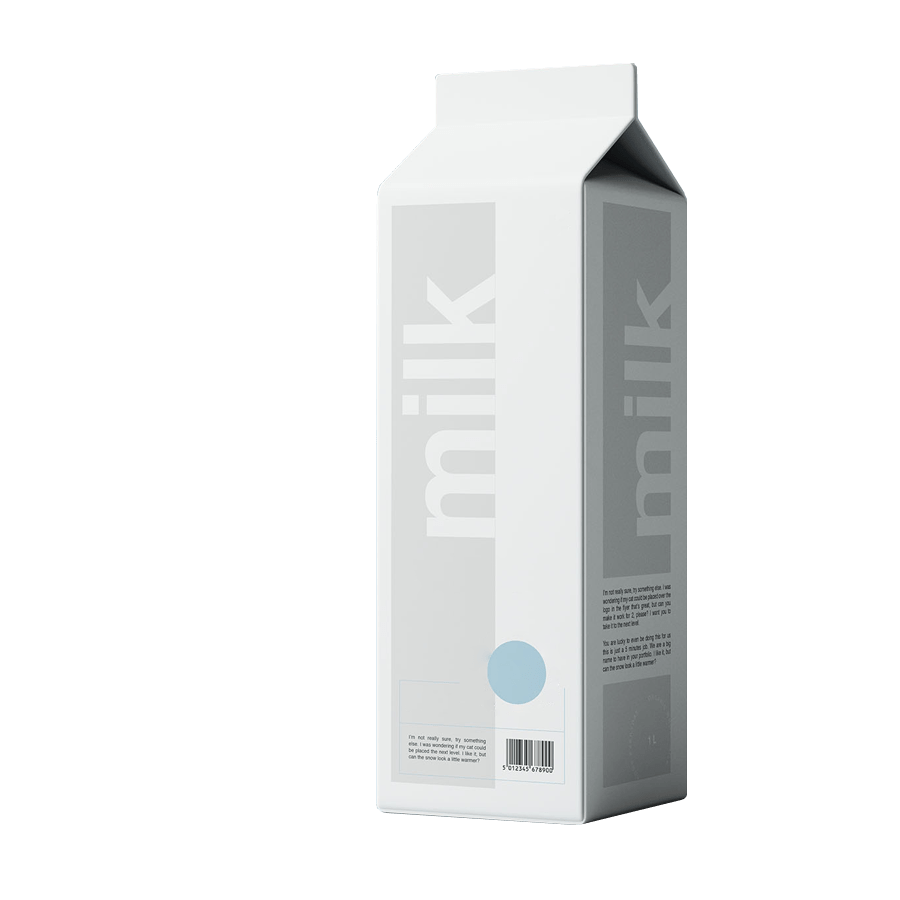 Milk Cotton Packaging