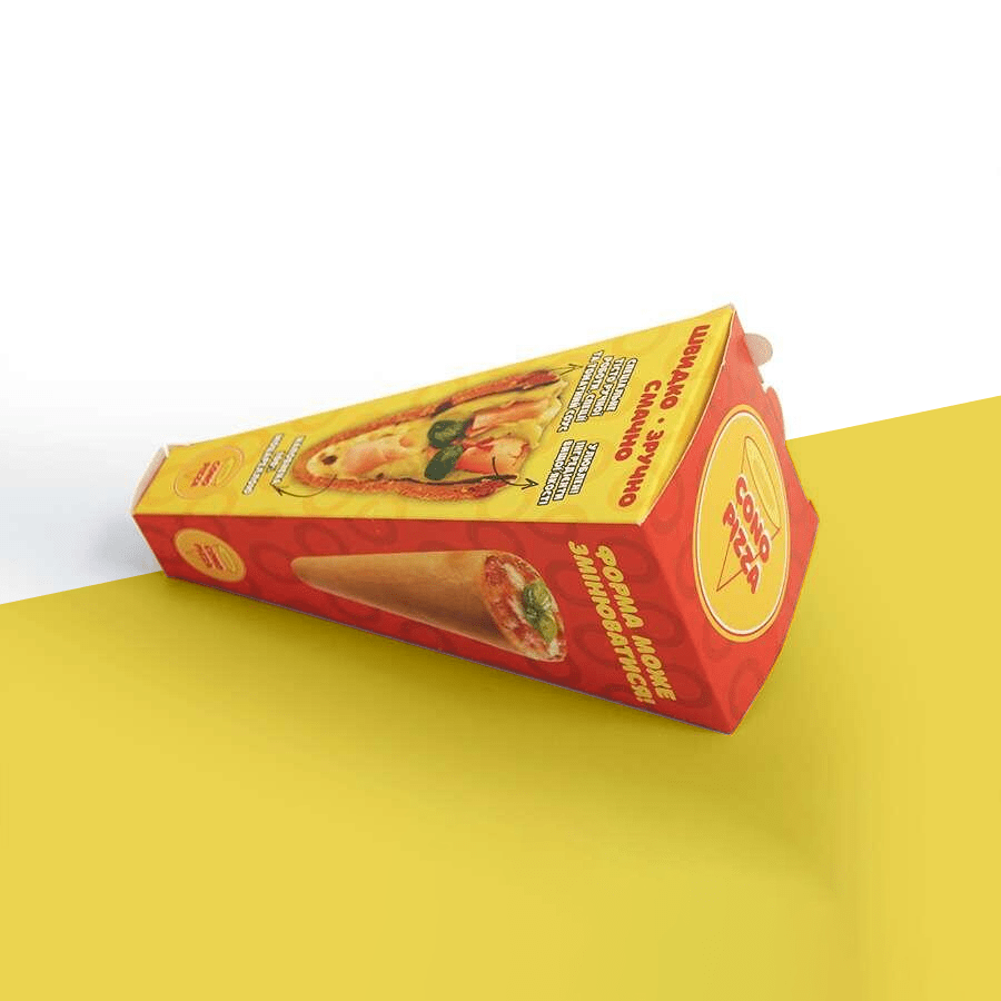 Pizza Cone packaging