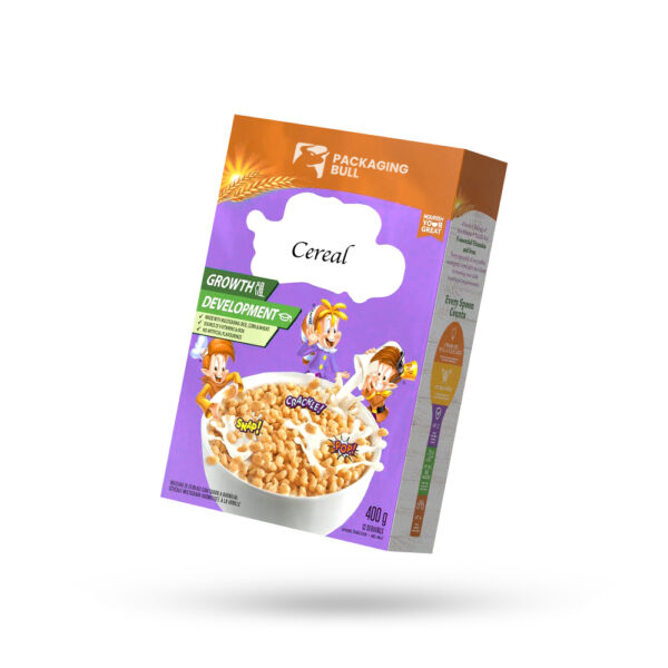 printed standard cereal boxes