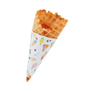 waffle cone sleeves
