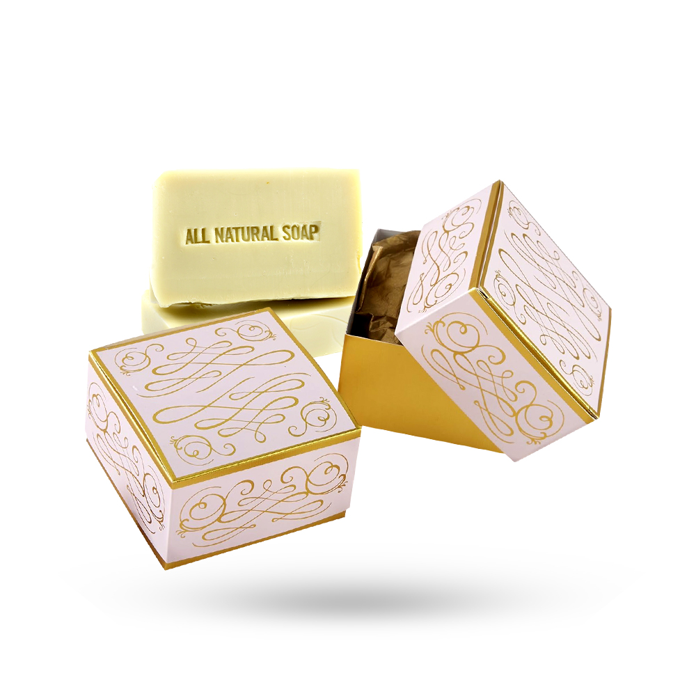 foil stamp soap boxes