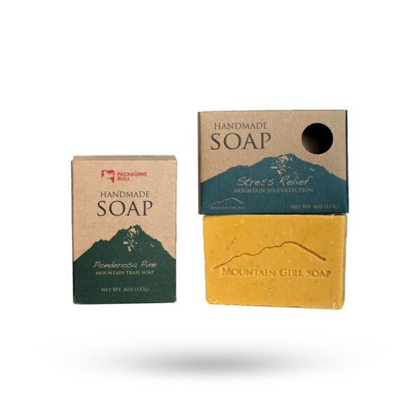 custom printed kraft soap boxes