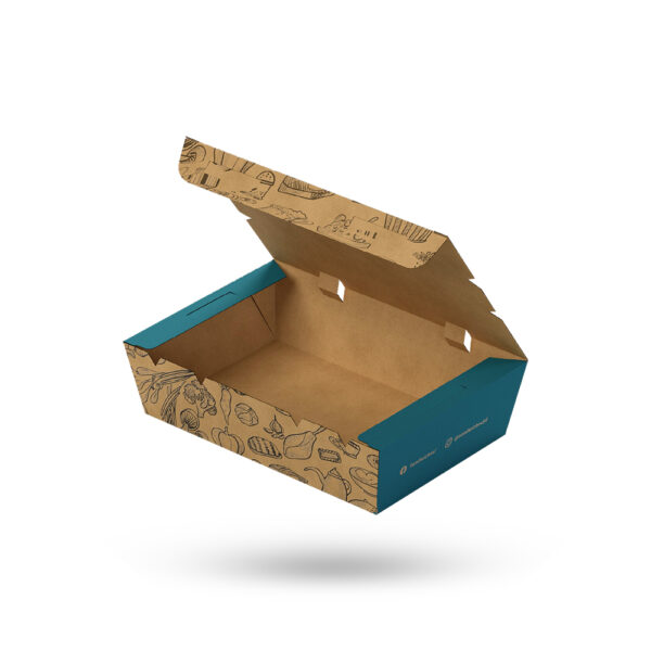 Cardboard printing food boxes