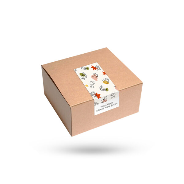 Custom box sleeves stickers