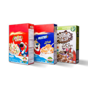 american design cereal boxes