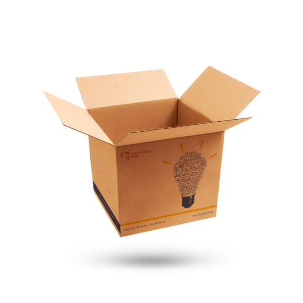 Custom Logo Print Cardboard Boxes - Image 2