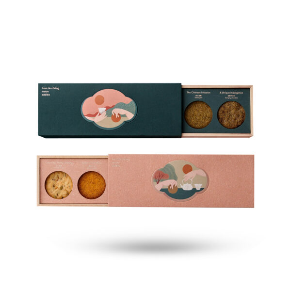 cookies sleeve and tray boxes