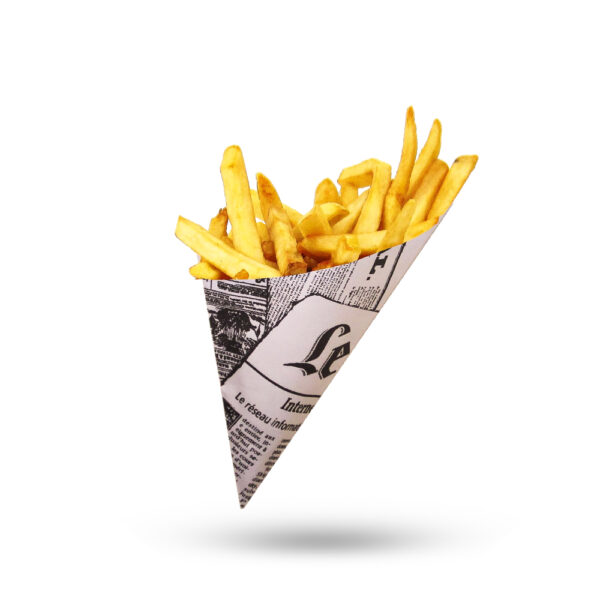 custom french fries paper cones