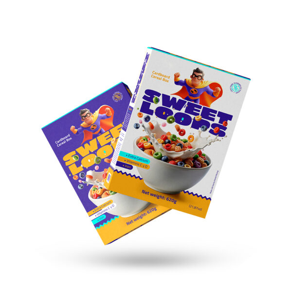 custom funny print cereal boxes