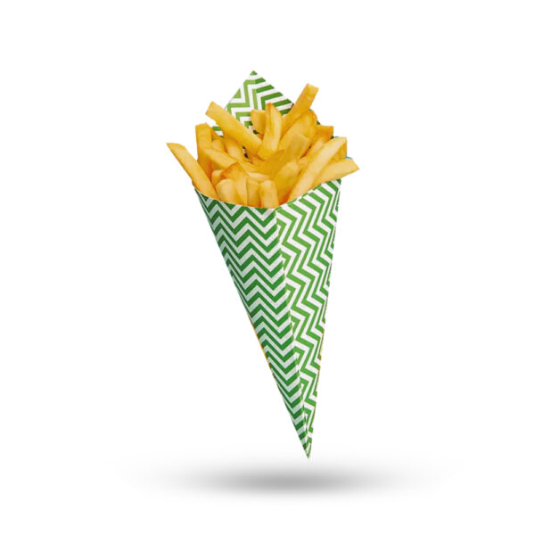 french fries paper cones