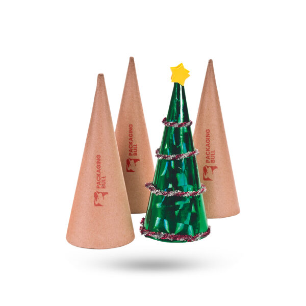 Custom paper mache cones