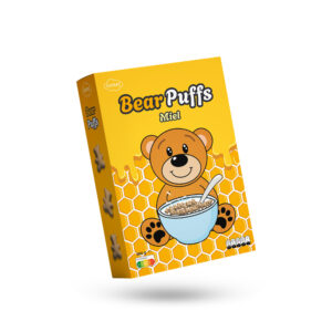 bear printed cereal boxes uk