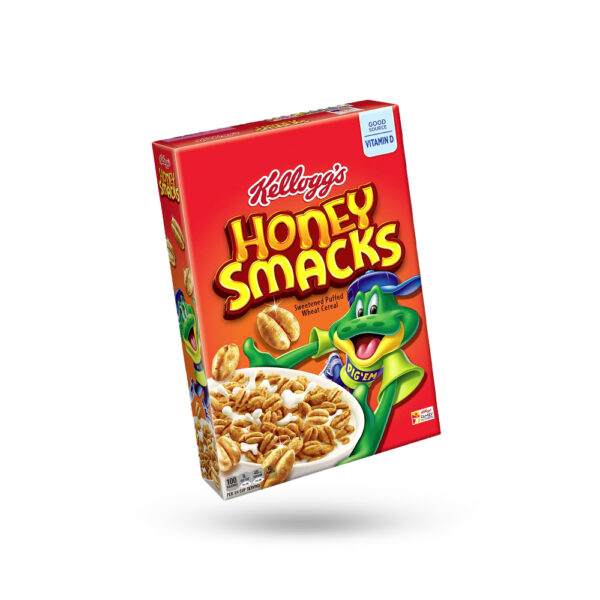 Cereal boxes with frog design
