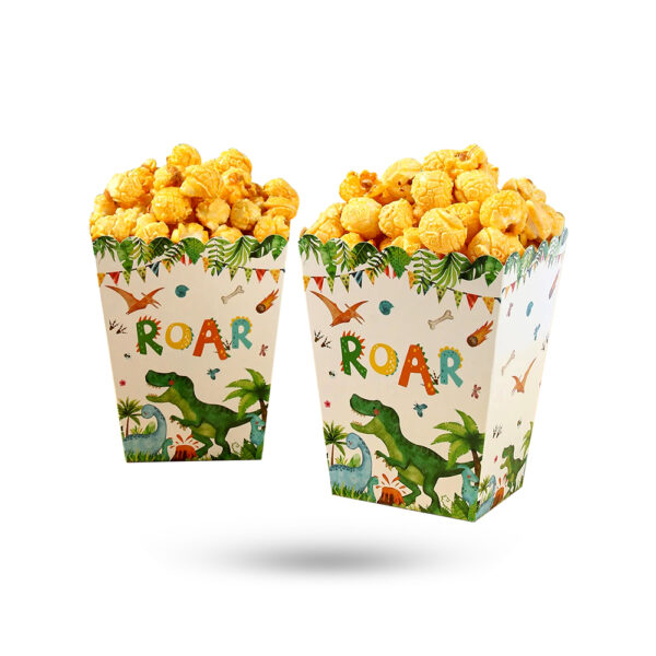 Custom Dinosaur Popcorn Boxes - Image 2