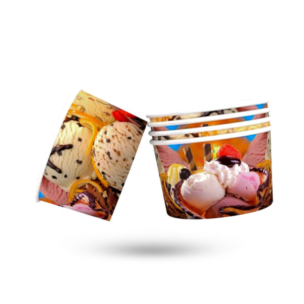 custom printed ice cream cups