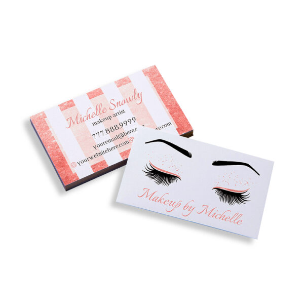 makeup artist business card