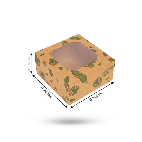 6x6 bakery boxes