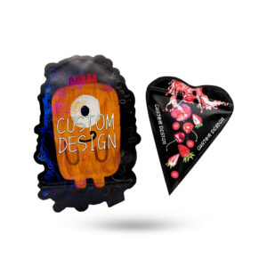 Custom Die Cut Mylar bags