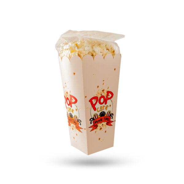 Custom White Popcorn Boxes - Image 2