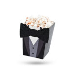 Custom Black Popcorn Boxes