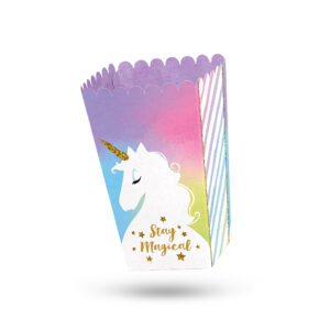unicorn popcorn boxes