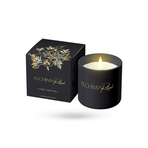 wholesales black candle boxes