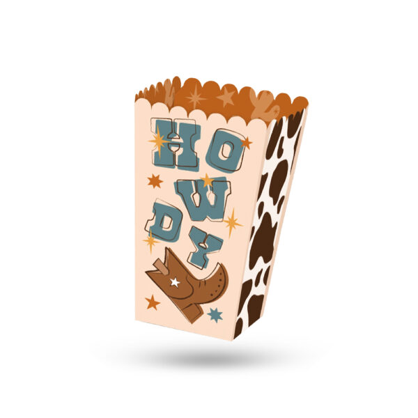 wholesales printed favor popcorn boxes