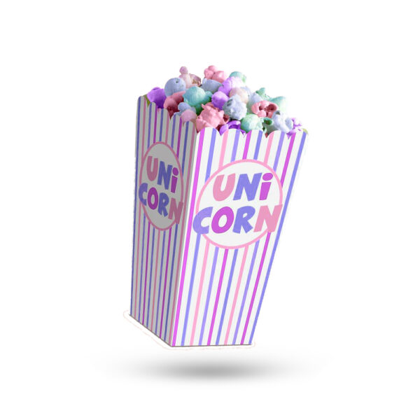Custom Unicorn Popcorn Boxes - Image 2