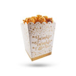 Custom White Popcorn Boxes