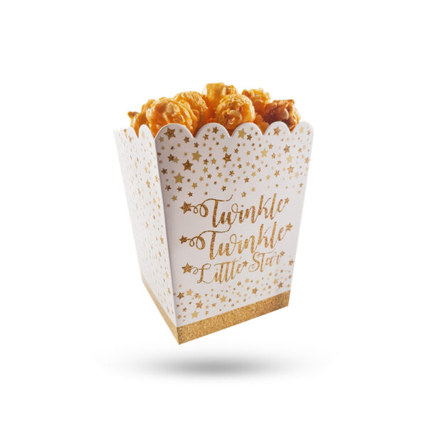 wholesales white popcorn boxes