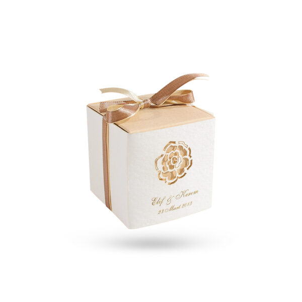 Custom White Favor Boxes - Image 2