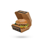 Custom Kraft Burger Boxes