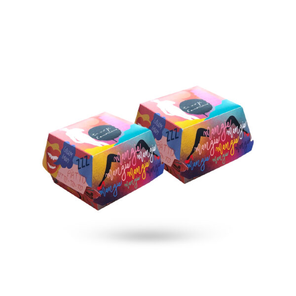 mini burger boxes