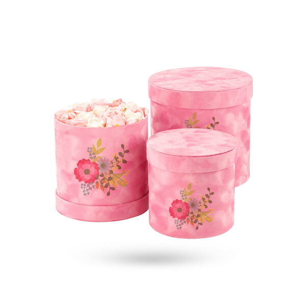 Custom Round Flower Boxes - Image 2