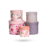 Custom Round Flower Boxes