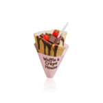 Custom Waffle Crepe Cone