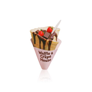 Custom Waffle Crepe Cone